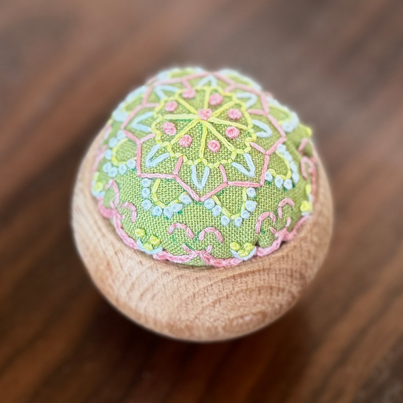 Paquete de material de bricolaje de bordado, bordado de espinas, práctica para principiantes, bolso de mano, juego de regalo, flor de bordado Lu, caja de inserción de aguja de autobordado tridimensional