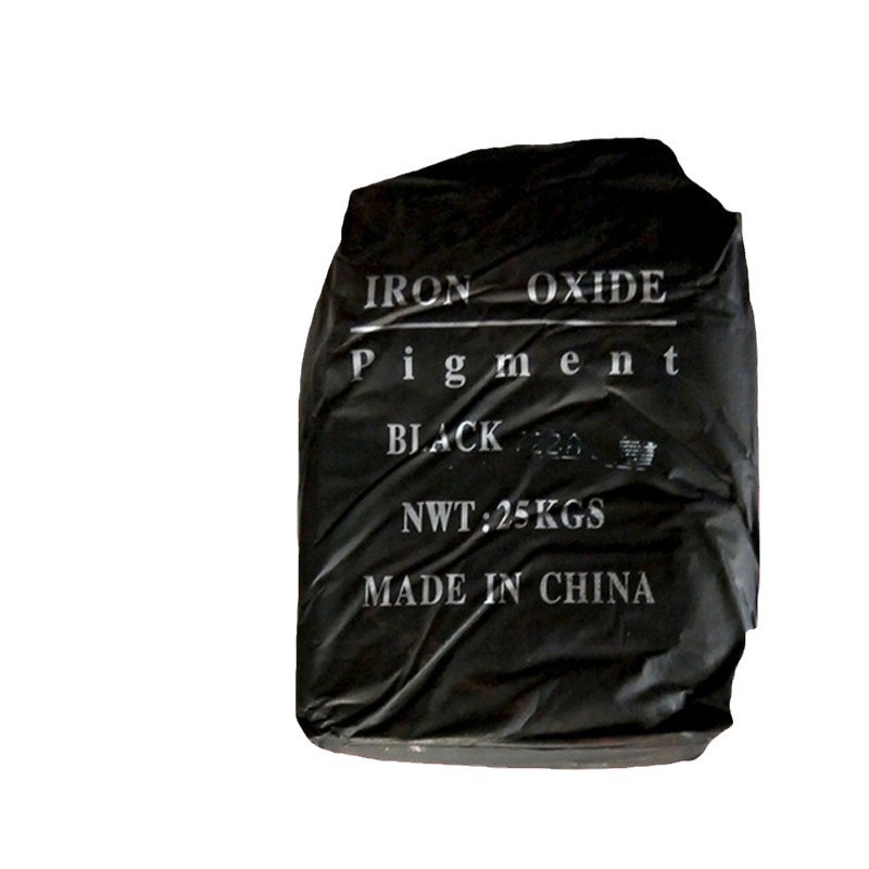 氧化铁黑颜料 氧化铁黑建材美缝剂绿道 涂料用氧化铁黑722