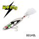Metal Spoons Fishing Lures Leech Flutter Spoon Fresh Water Bass Swimbait Tackle Gear