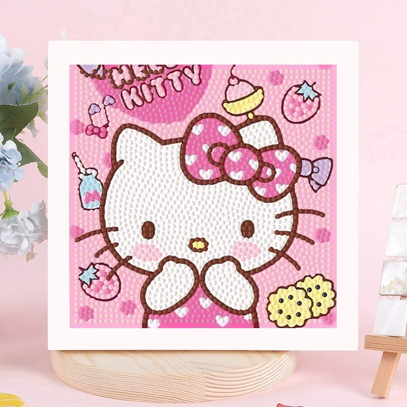 Мультяшная умная игрушка, DIY, новая коллекция, детское handmade diy, украшенная бриллиантами