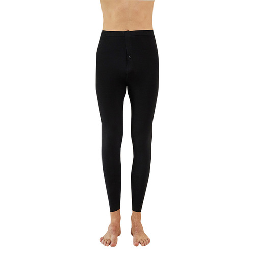 Men's German velvet long johns plus velvet leggings men's self-heating thermal underwear antibacterial trousers facial mask clothing wholesale
