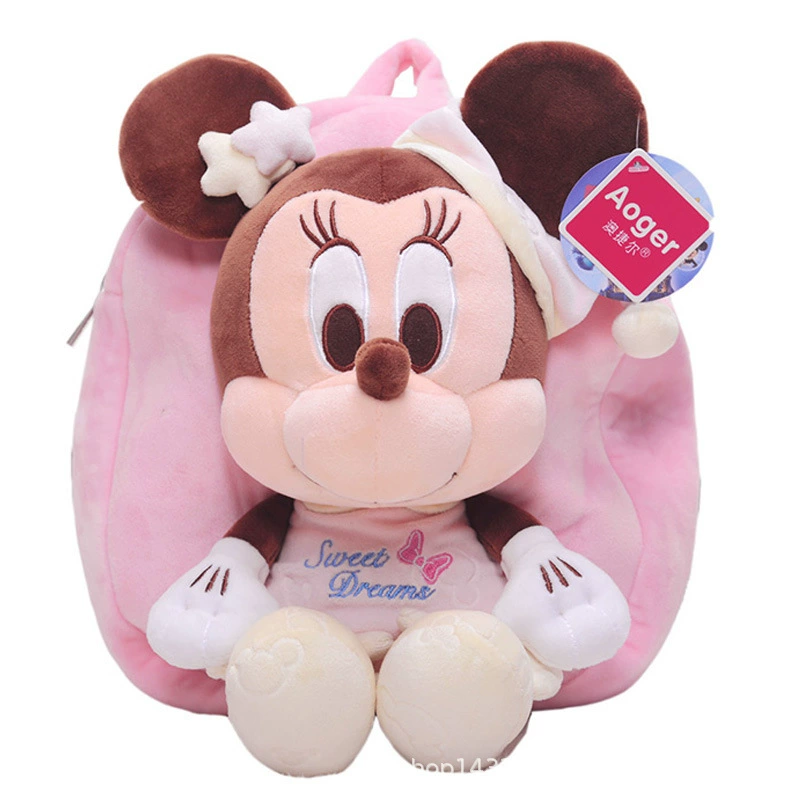 Genuine backpack, cartoon school bag, card holder