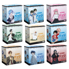 個人の池のアニメの58MMのバーのコナンの青いロックのバレーボールの孤独なロックの小さい円のバーのバッジの6枚の1箱