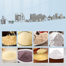 玉米速溶營養粉生產線 蕎麥粉青稞粉生產設備 藜麥粉麥麩粉膨化機