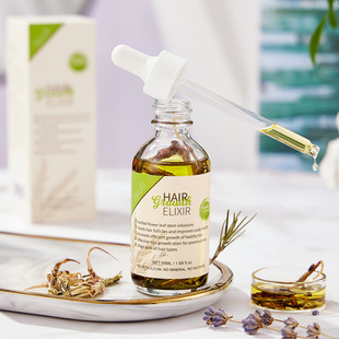 Hot sale cross-border herbal hair oil hair care liquid hair growth dense hair Rosemary repair hair care essential oil dense hair essential oil