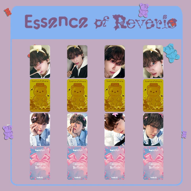 EXO Baekhyun BAEKHYUN MINI5 Альбом ESSENCE OF REVERIE HELL082 Маленькая карточка