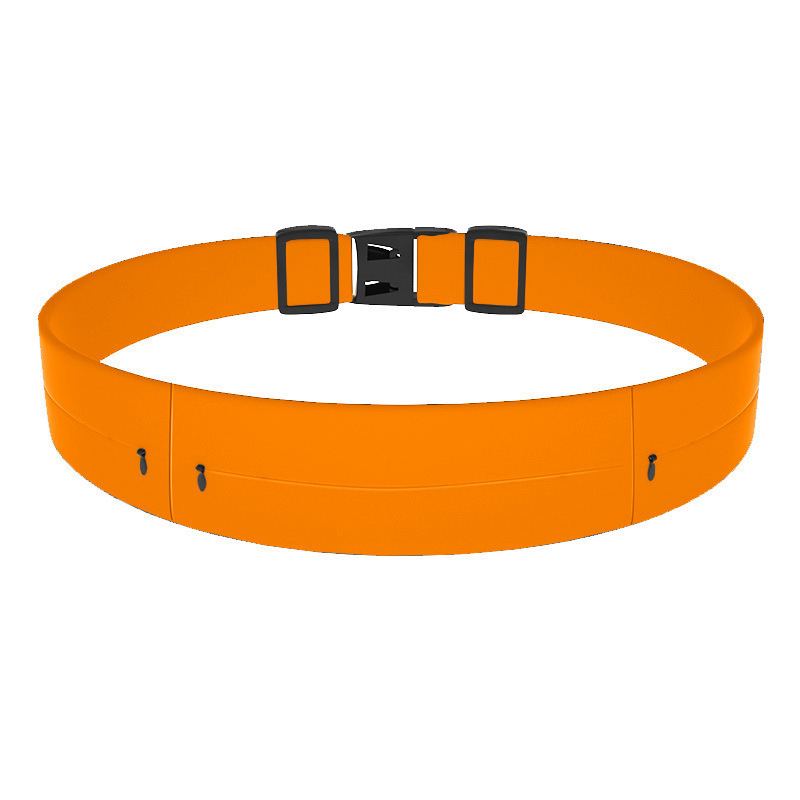 Riñonera de seda de hielo-naranja