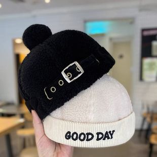 Baby's Hat Boy's Spring and Autumn Style Lord's Hat Autumn and Winter Duffian Handsome Pirate Hat Girl's Hat Children's Melon Hat Trendy