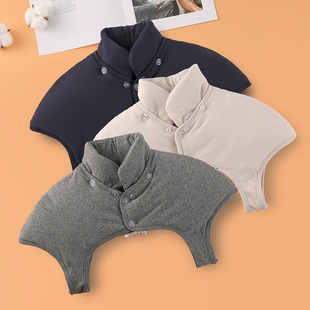 Shoulder pad cervical spine waistcoat men and women sleeping warm fleece-lined thick shawl middle-aged and elderly cold-proof confinement shoulder and shoulder protection