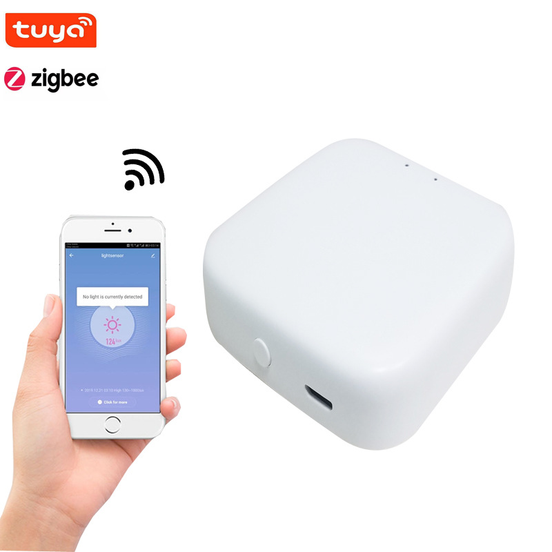 Tuya 网关涂鸦智能APP ZigBee 3.0无线智能家居网关Alexa语音控制