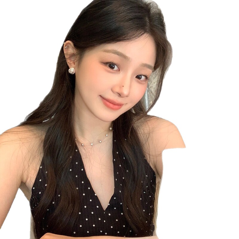法式小香风缠绕珍珠耳钉女轻奢高级感气质大气耳环独特绝美耳饰|undefined