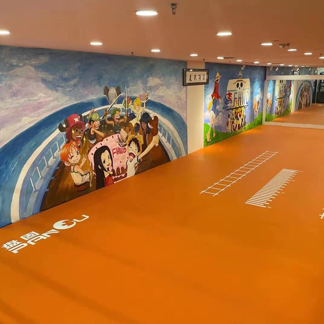 Foreign Trade Quality Roll Mat Professional Jiu-Jitsu/Sanda Fighting/Kickboxing/Roll Mat Custom Size Roll Mat