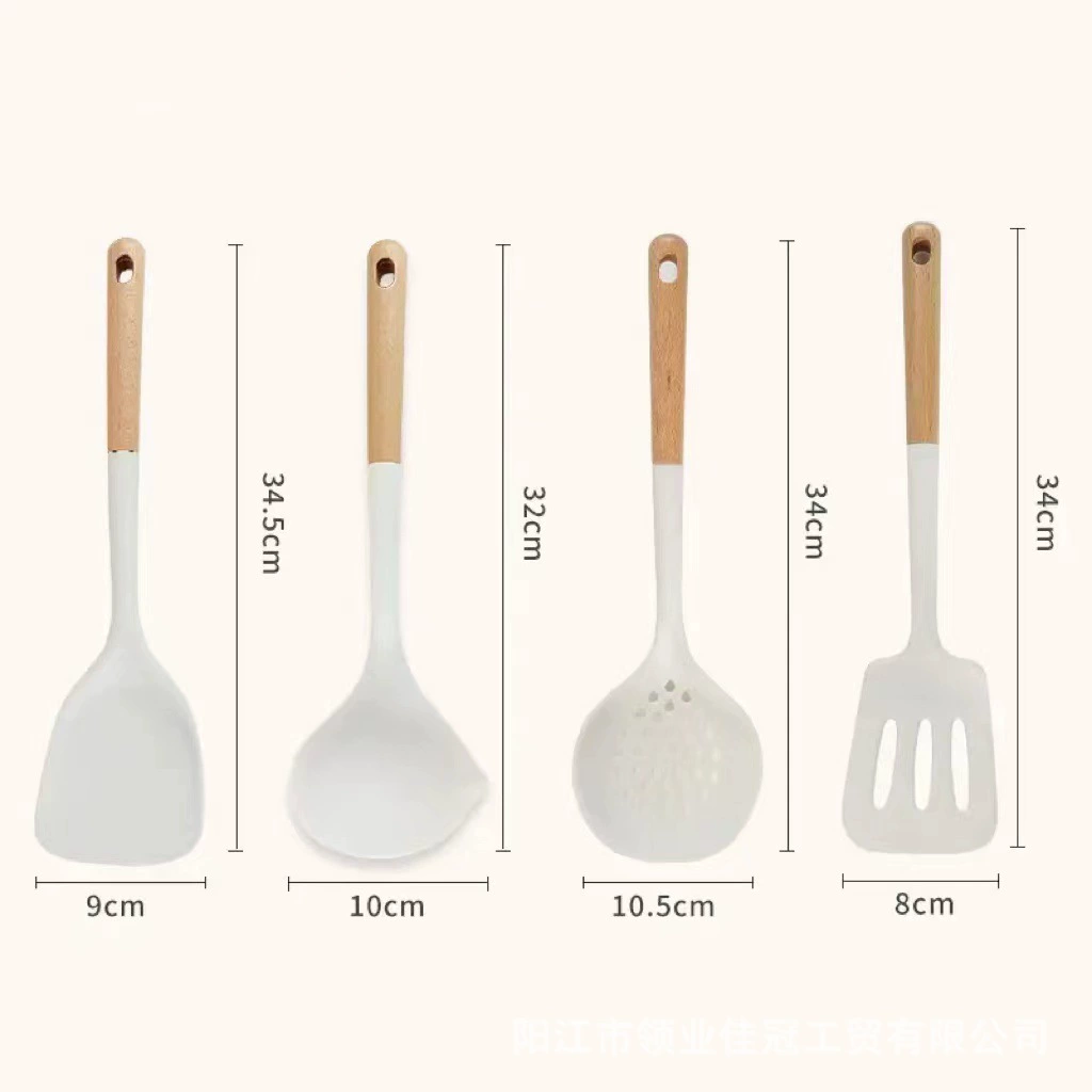 Silicone set, kitchenware, food silicone, 4 pieces