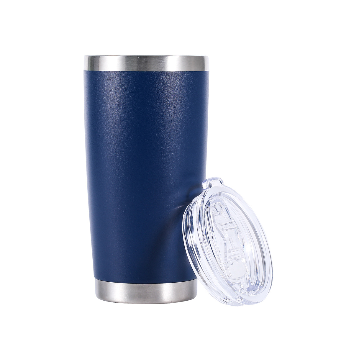 Ventas directas de la fábrica 20oz/600ml de doble capa de vacío Copa del coche con hilo sellado a prueba de fugas cubierta portátil de vacío