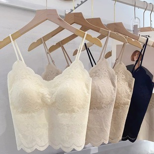 Summer sexy top with cups, breast pads, bra top, base wireless bra, beautiful back