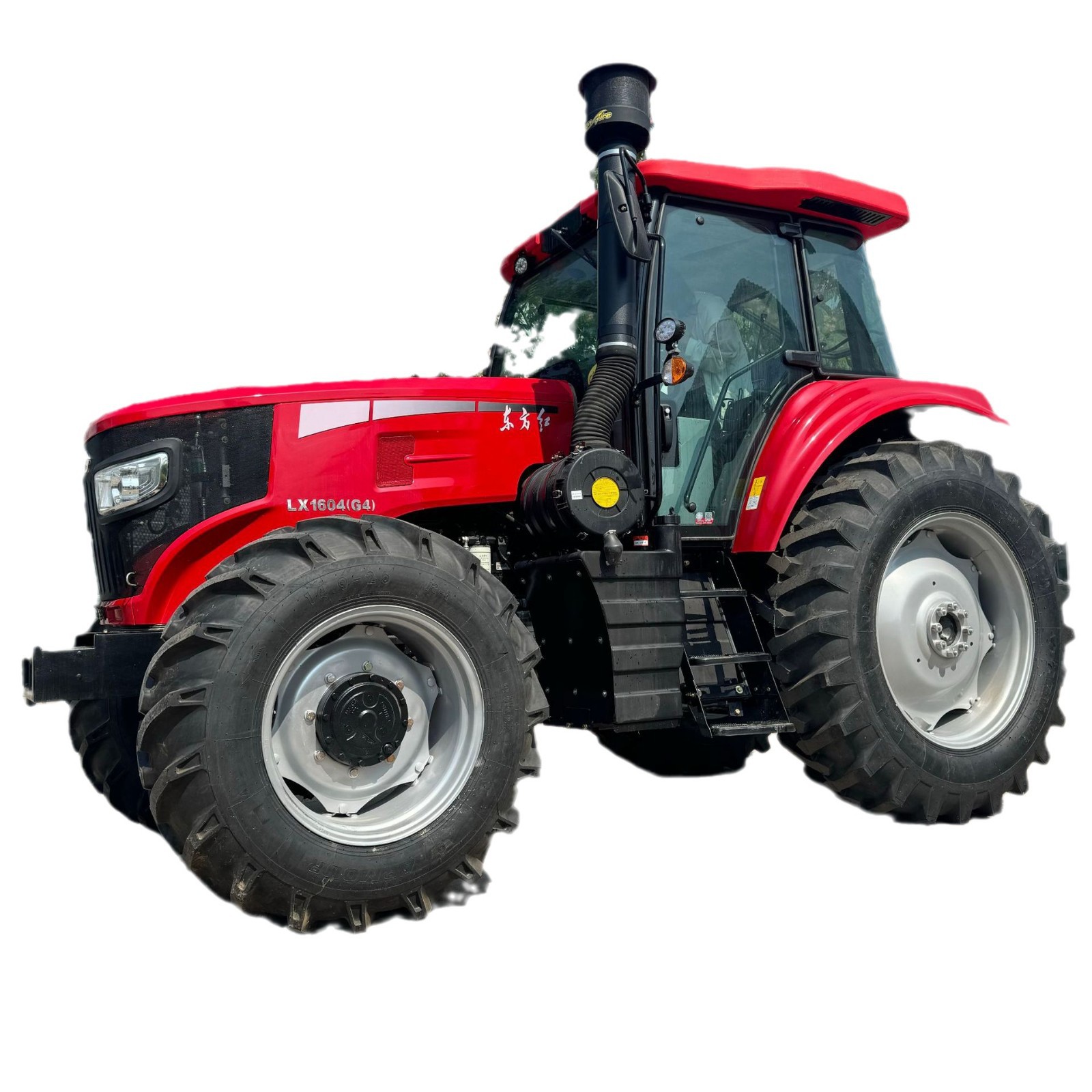 Tractor Dongfanghong 1604, tractor agrícola de 160 caballos de fuerza con tracción en las cuatro ruedas, microcultivador rotatorio para labranza agrícola.