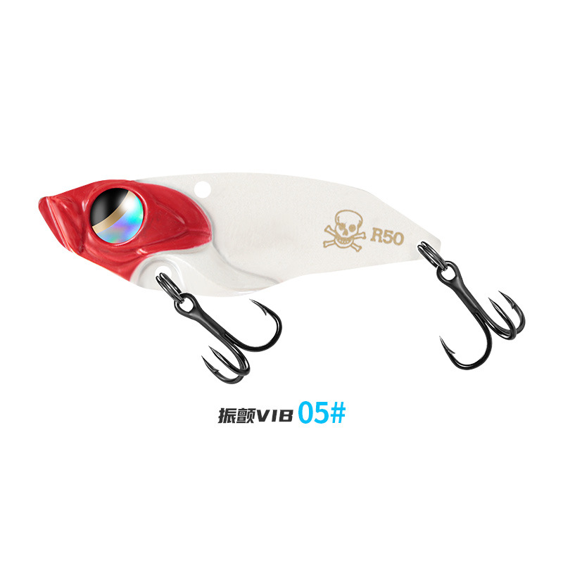 Aohu バイブ ルアー ショベル バイブ ルアー ハードベイト 4X 強化 3 フック漁具アクセサリー マイクロオブジェクト バイブ卸売