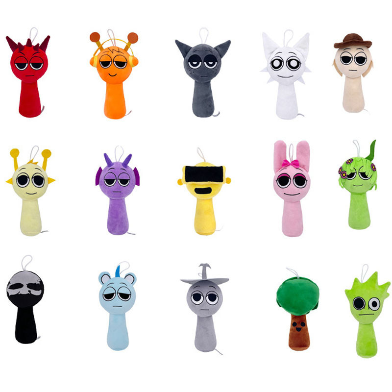 Cross-border New Rhythm Box Creative Party Cartoon Cute Accessories Halloween Plush Doll Doll Pendant