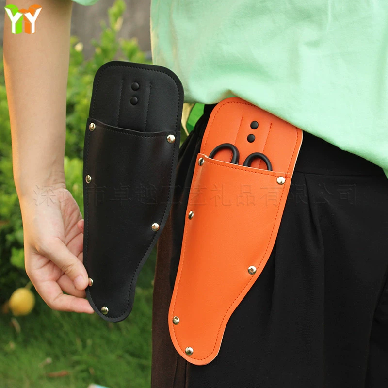 Завод в наличии секаторы цветочные ножницы Кожаная поясная сумка садовые ножницы зажим Пряжка Сумка цветочные ножницы Pu Set