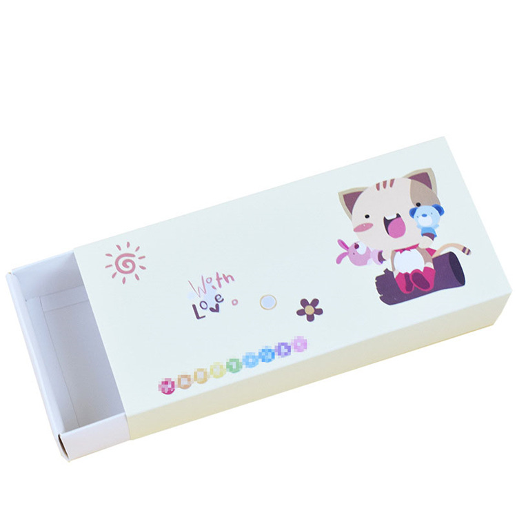 厂家直供牙膏彩盒印刷 香皂肥皂抽屉折叠包装盒 白卡卡通印刷纸盒