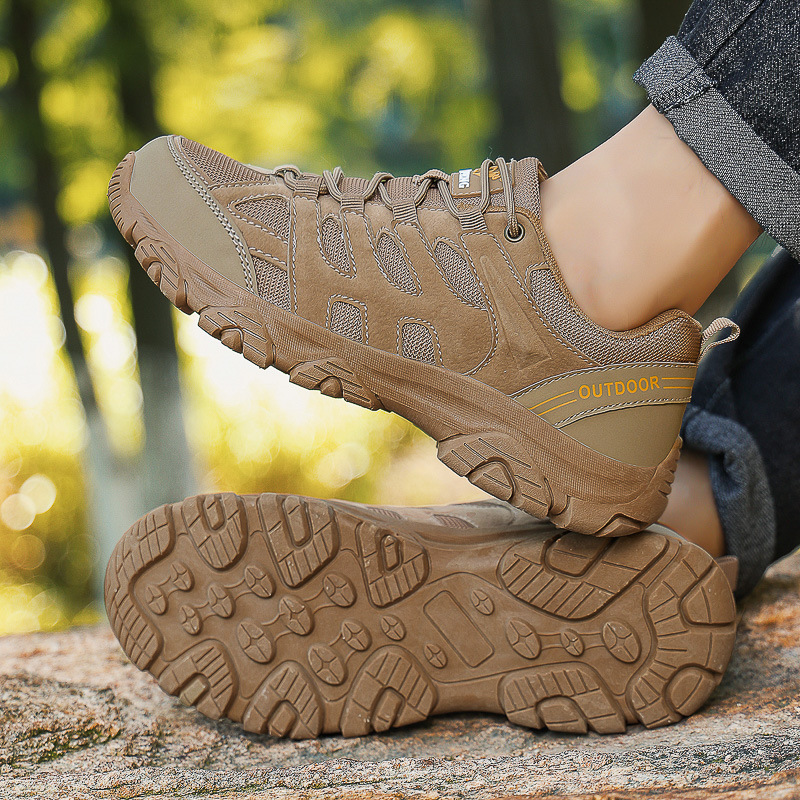 Explosiones transfronterizas de tamaño grande para hombres nuevos zapatos de montaña transpirables para caminar zapatos deportivos al aire libre para hombres y mujeres ociosos