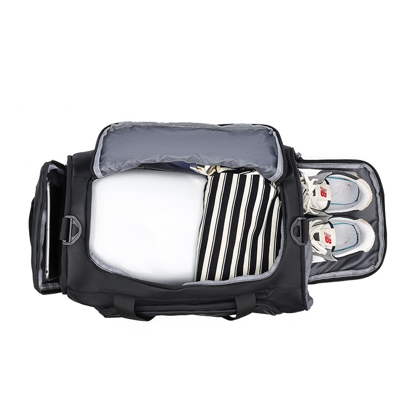 Bolsa de viaje multifuncional, bolsa de fitness para hombres, separación seca y húmeda, mochila de natación deportiva de gran capacidad, mochila de entrenamiento