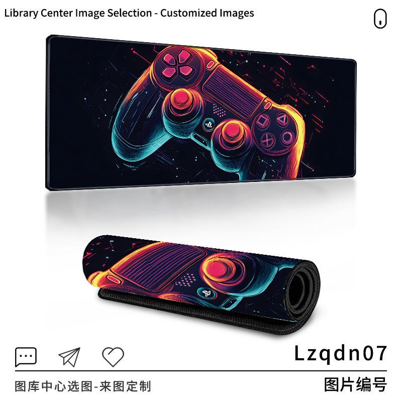 ソースメーカー卸売および小売マウスパッド大型デスクパッド厚みのあるエッジコンピュータキーボードパッド創造的な個性|undefined