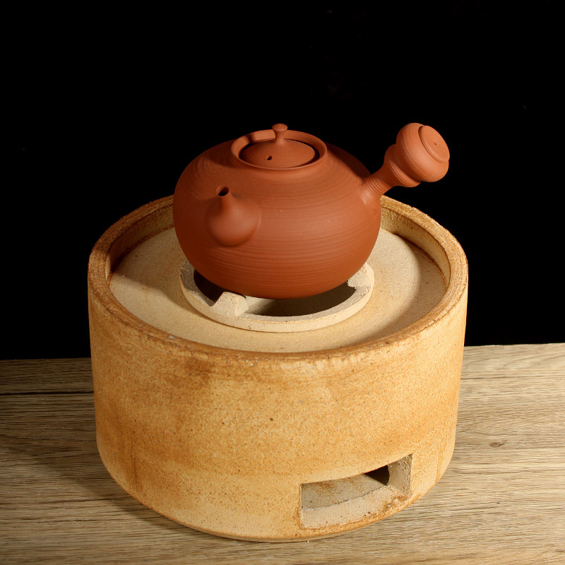 白泥炭炉日本側はポット風炉茶炉湯たんぽ手作業薄胚砂鋸炭電気両用工夫茶器