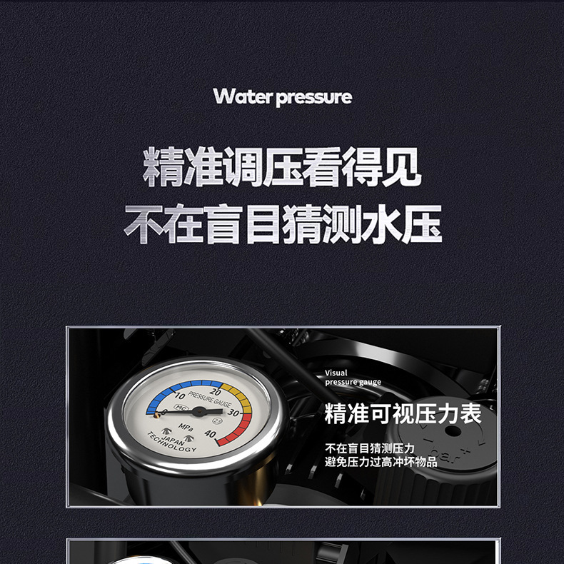 Household car washing machine 220V high pressure water gun portable high-power portable commercial car washing and washing artifact cleaning machine