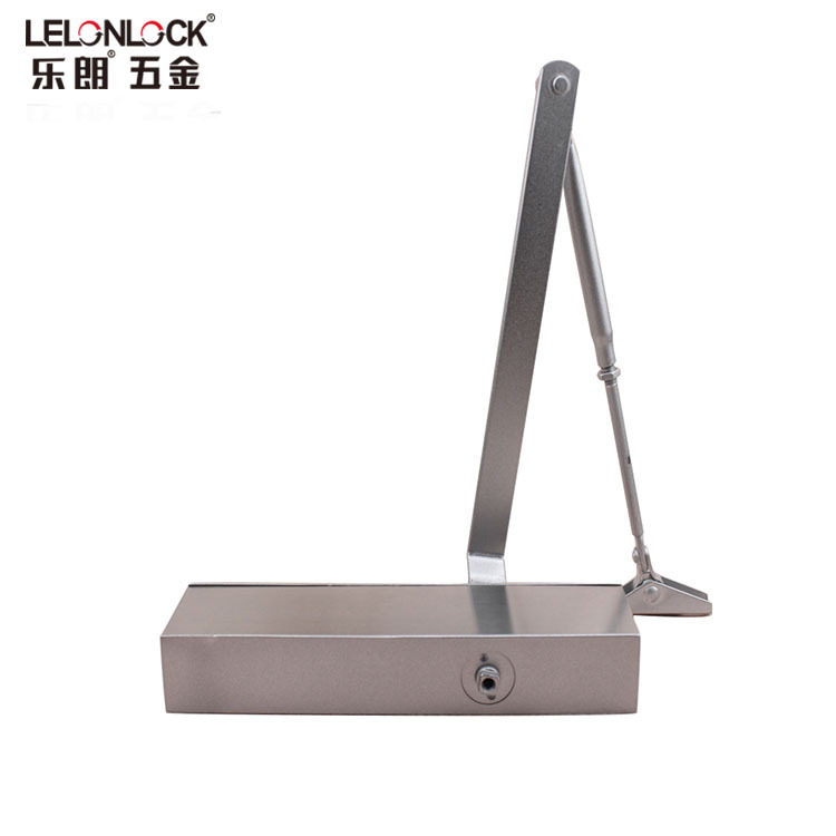 Cerrador de puerta pesado cuadrado al por mayor Cerrador silencioso hidráulico Accesorios de hardware de puerta de ingeniería Cerrador automático de puerta ignífugo