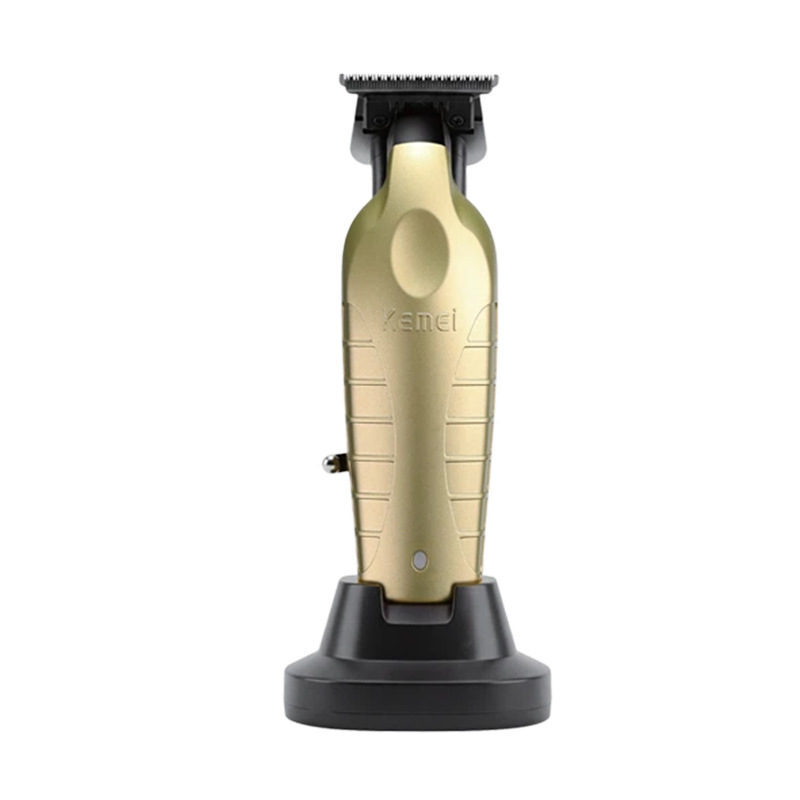 Corte de pelo eléctrico transfronterizo Kemei KM-PG2099 salón de peluquería profesional tijeras eléctricas tijeras de corte de pelo cargadas tijeras de cabeza de aceite
