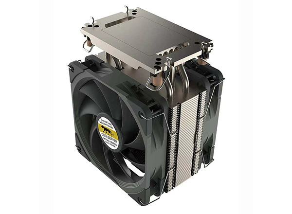 Радиатор с двойным вентилятором и тепловыми трубками для LGA4189 CPU, 4U/3U башенный радиатор