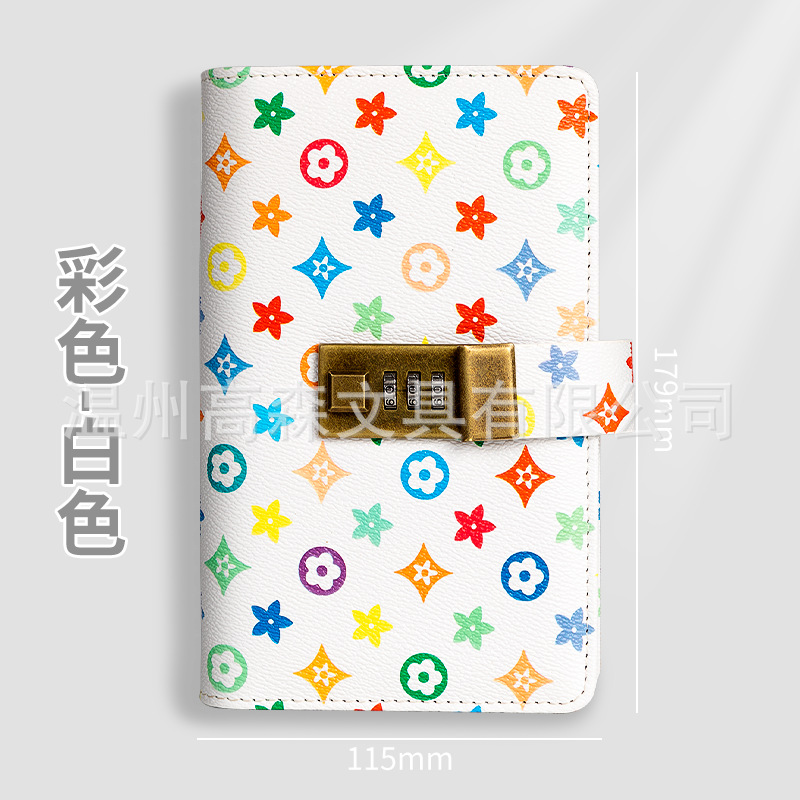 Bloqueo de contraseña transfronterizo, depósito en efectivo, libro de almacenamiento de moneda conmemorativa de billetes de gran capacidad, carpeta de almacenamiento de dinero de cuero PU retro