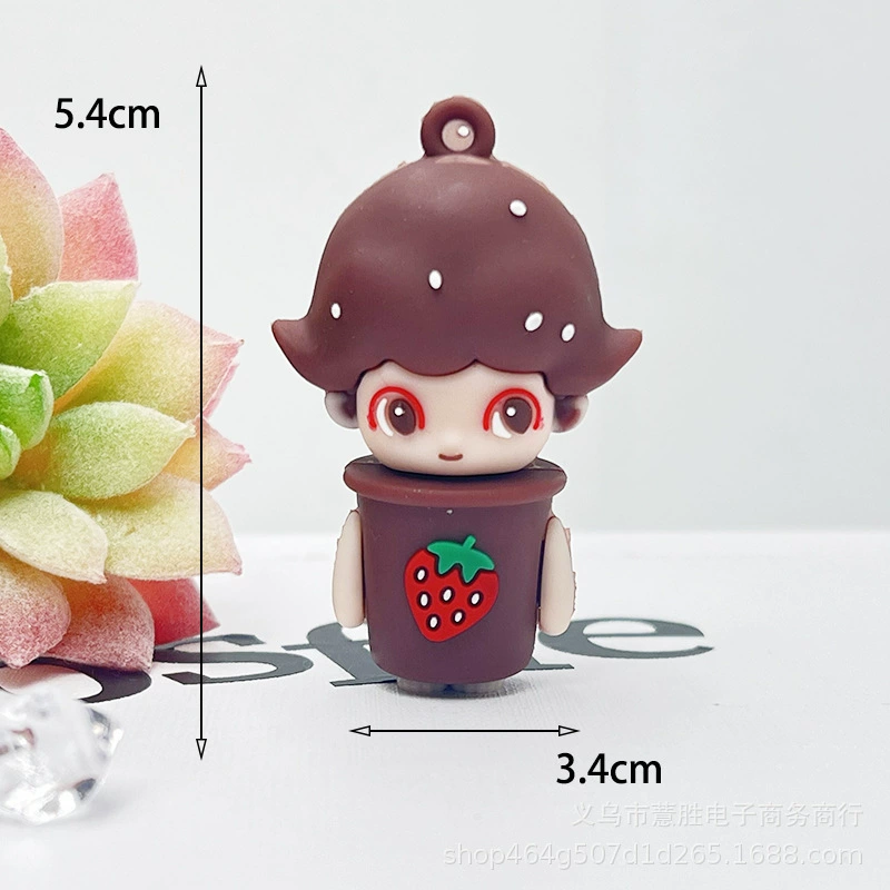 Ди-пластик пузырь Март КФК Клапан DIMOO DIMOO KFC Bubble Mart слепая Blind DIMOO
