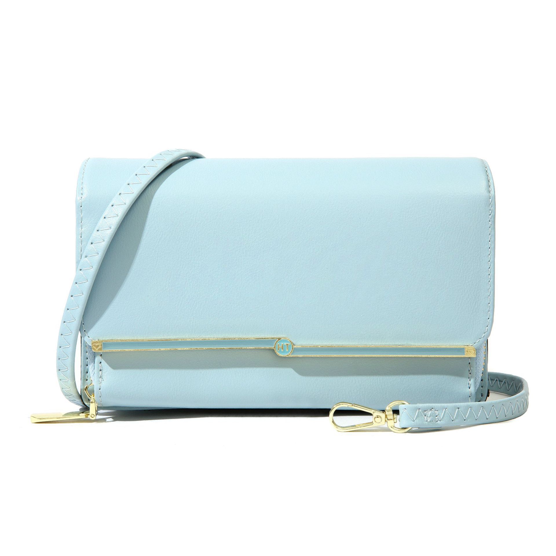 HAITAO nueva bolsa de Mensajero de la cartera de las mujeres estilo Coreano de color sólido simple bolso de hombro de la manera transfronteriza al por mayor