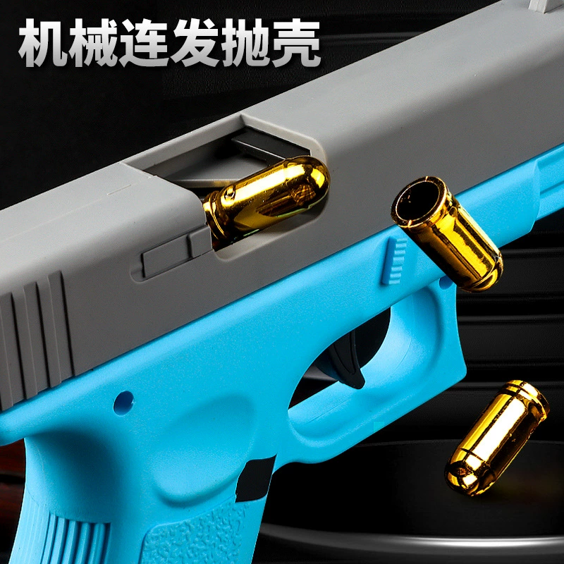 Glock, автоматическая игрушечная пушка, мягкие пули, реалистичная дробовик, моделирование для детей