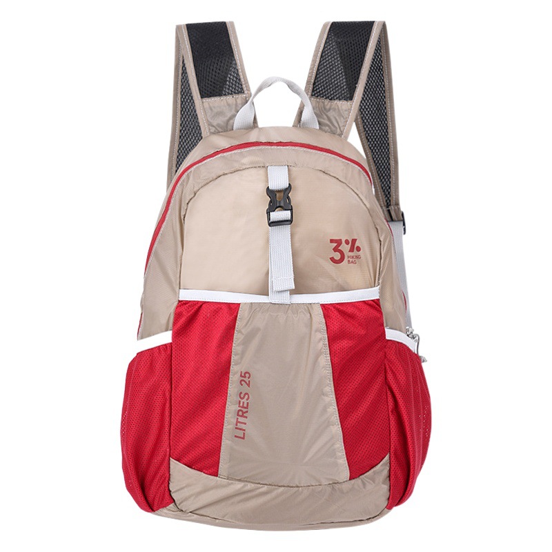 Travel backpack for women 2023 new men's summer light portable folding waterproof outdoor climbing skin bag