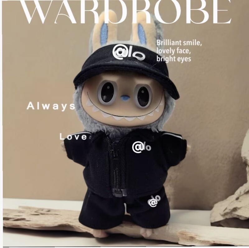 Dropshipping 代发仅衣服】挂件LABUBU公仔娃衣一二代盲盒拉布布|undefined
