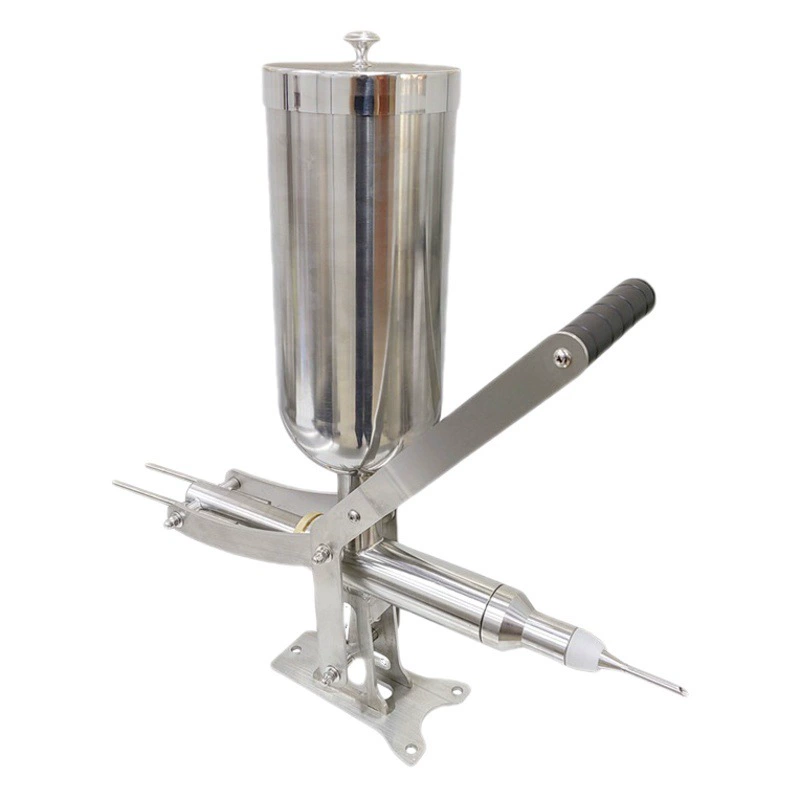 Коммерческие настольные ручные крем заполняя машина завалки все из нержавеющей стали джем машина завалки слоеного машина завалки Новый