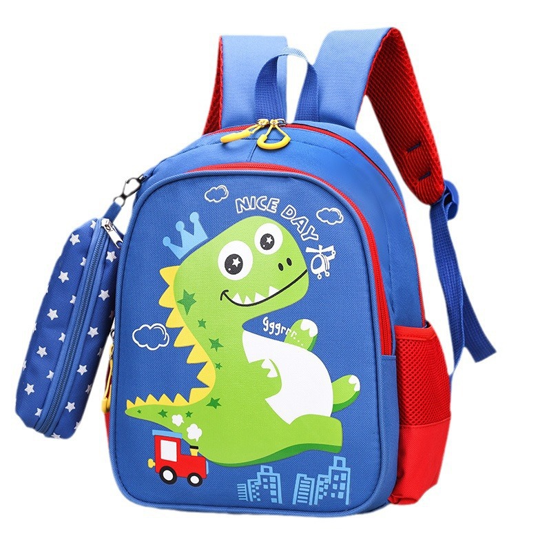 Comercio exterior nueva mochila de estudiantes de clase media y primaria mochila de jardín de infantes mochila de dibujos animados de primer grado 2 - 7 años de edad