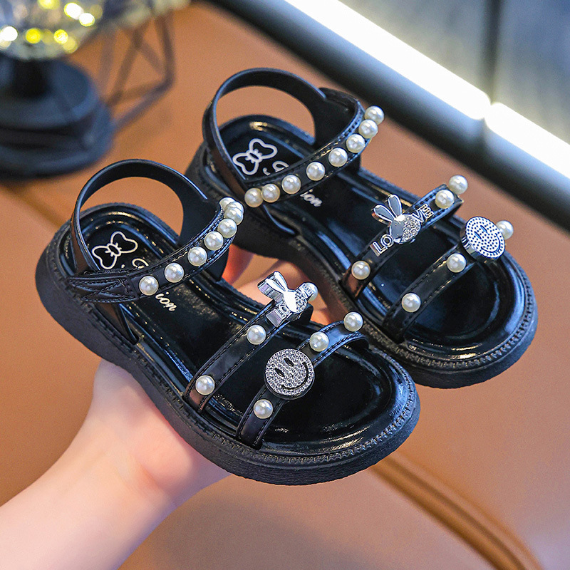 Nuevos niños arco princesa sandálias suaves chicas bonitas de verano niñas bonitas sandalias para niños