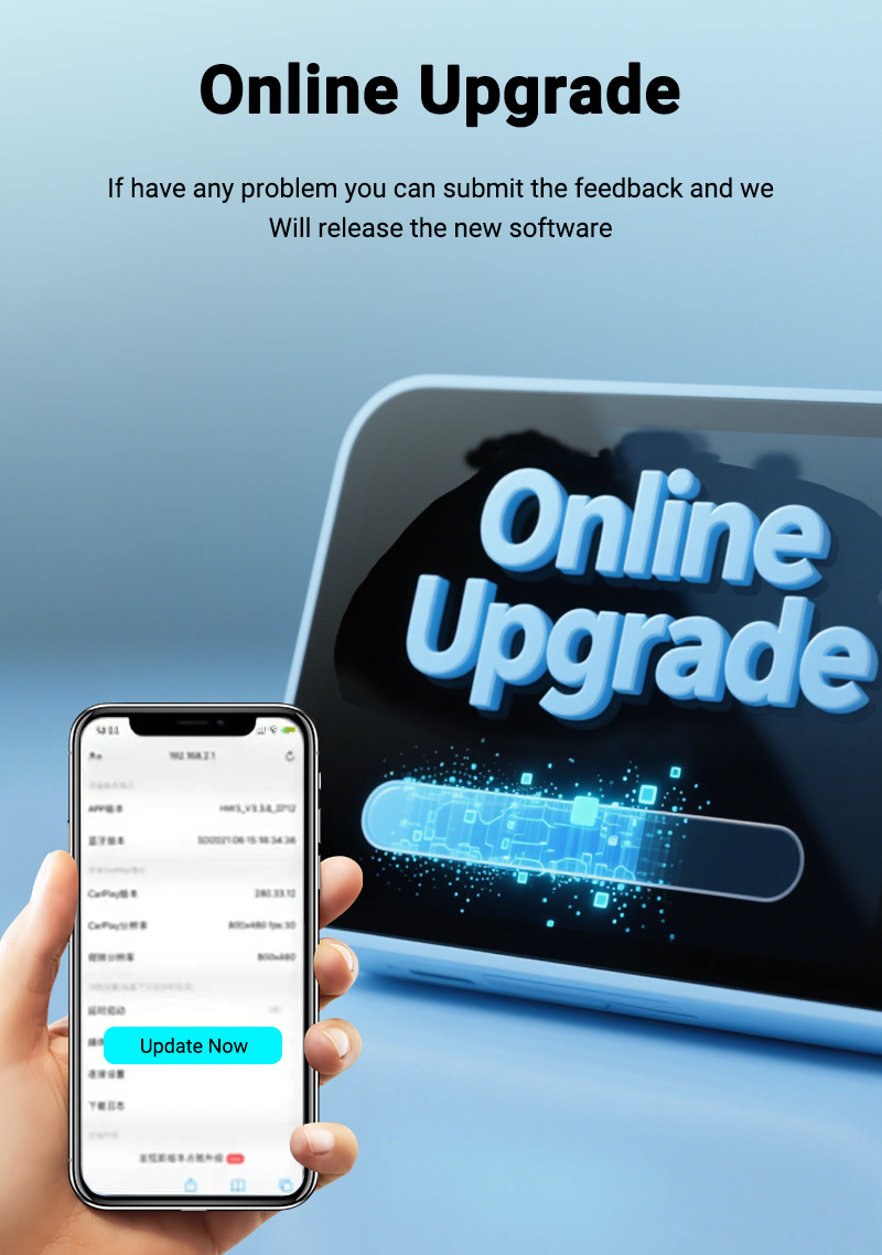 Cross-Border Exclusive Apple Wireless Carplay Box Android Smart Car-Machine Interconnection Wired to Wireless Adapter