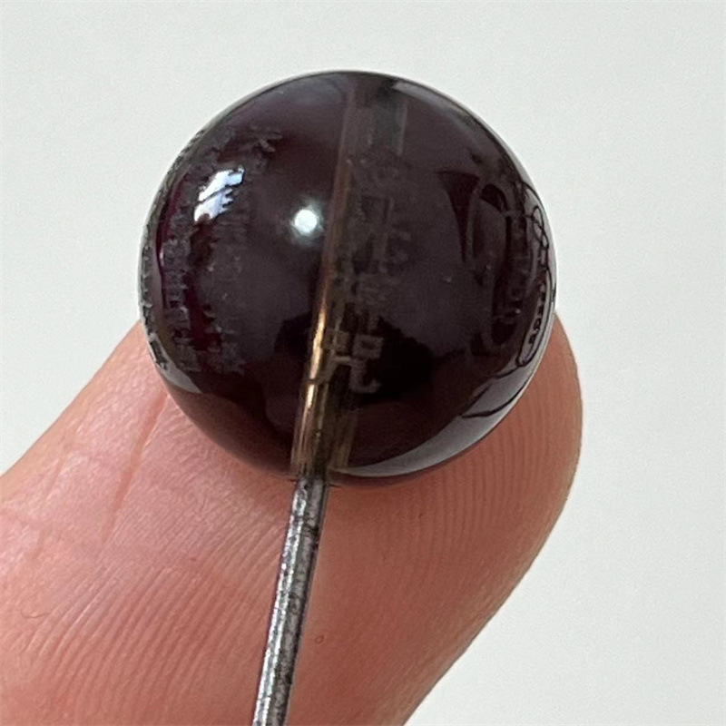 진광 ZHENYAN CITRINE TEA CRYSTAL BUDDHA BEADS 라운드 구슬 DIY 쥬얼리 액세서리