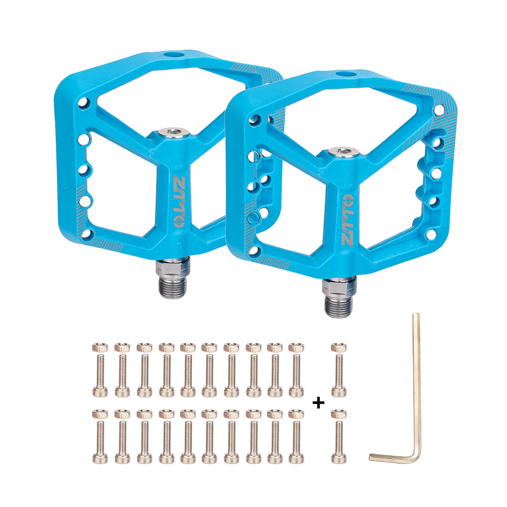 Pedal de bicicleta de montaña ZTTO con rodamiento de fibra de nailon