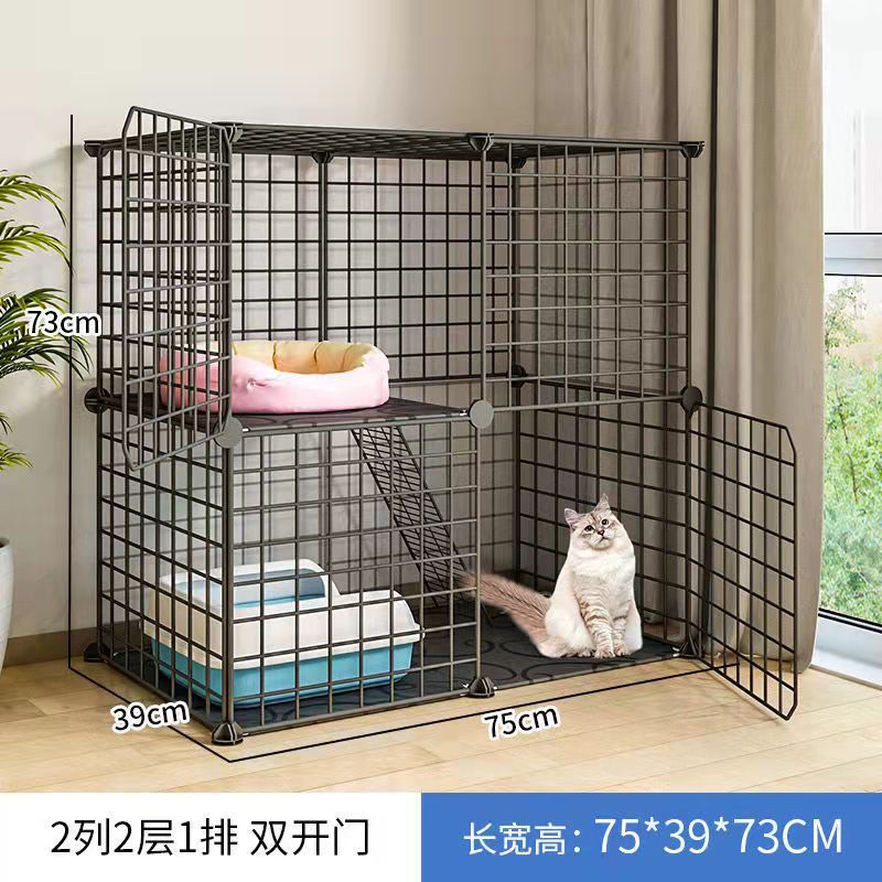 Jaula de gato de gran tamaño Villa oferta especial Casa de gato de tres capas hogar interior mascota gato casa nido espacio de gran tamaño plegable