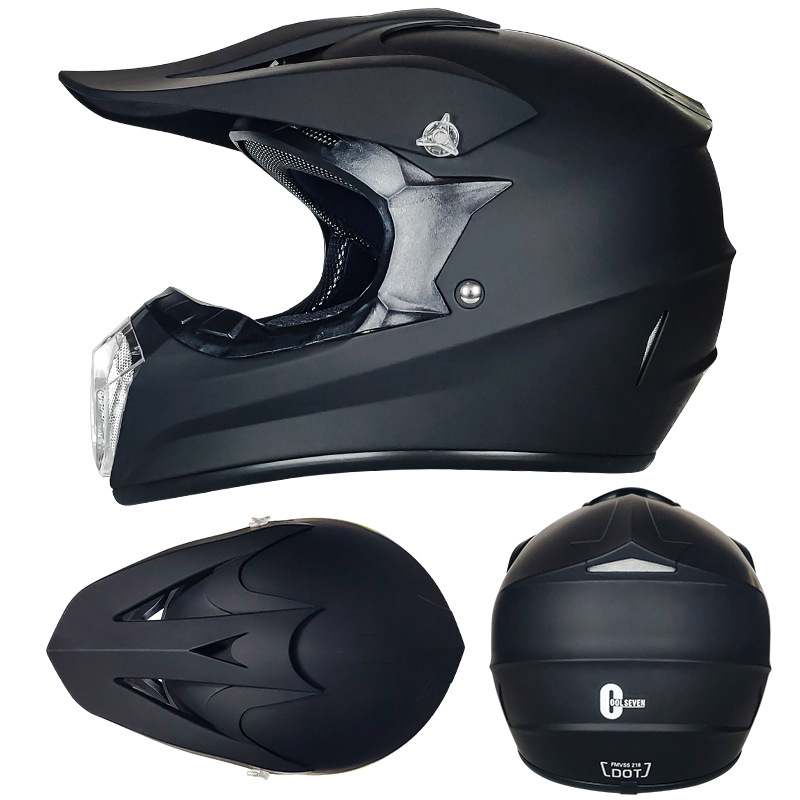 Casco de motocross, bicicleta de montaña de playa, casco completo, kart, adulto, coche de carreras para niños, casco de rally, comercio exterior, DOT