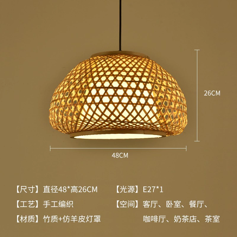 Lights, coffee ceiling lamp for living room, retro pumpkin lantern for hotel, style