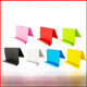Mobile Phone Business Card Bracket PP New Material Integrated Small Tablet Bracket Printable logo Mini Desktop Mobile Phone Bracket