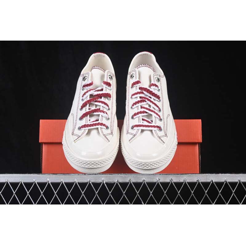2026 New Model 1970x Valentine's Day White High-Top Couple's Canvas Sneakers