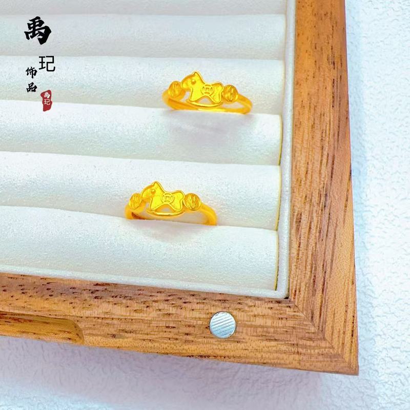 金店同款古法沙金碎碎冰马上有钱项链摇摇木马跑环钱币锁骨链批发|undefined